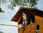 Alpsk perlky - Mll, Soa a Isel, Vodn stavy neply pvodn plnovanm ekm, ale na Soe a Iselu to stlo za to. Poas bylo super a skvl parta ukzala, e ji hned tak njak nesnze nezasko. - fotografie 49