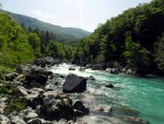 Alpsk perlky - Mll, Soa a Isel, Vodn stavy neply pvodn plnovanm ekm, ale na Soe a Iselu to stlo za to. Poas bylo super a skvl parta ukzala, e ji hned tak njak nesnze nezasko. - fotografie 90