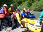 Rafting v Korutanech, Zjezd na eky, kam se mlo kdy podvte. A voda nakonec vyla. S nocovnm v Tee-Pee to nemlo chybu. - fotografie 21