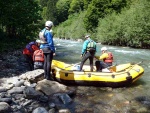 Rafting v Korutanech, Zjezd na eky, kam se mlo kdy podvte. A voda nakonec vyla. S nocovnm v Tee-Pee to nemlo chybu. - fotografie 27