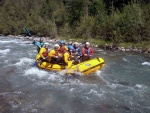 Rafting v Korutanech, Zjezd na eky, kam se mlo kdy podvte. A voda nakonec vyla. S nocovnm v Tee-Pee to nemlo chybu. - fotografie 28