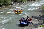 Rafting v Korutanech, Zjezd na eky, kam se mlo kdy podvte. A voda nakonec vyla. S nocovnm v Tee-Pee to nemlo chybu. - fotografie 32