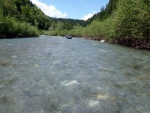 Rafting v Korutanech, Zjezd na eky, kam se mlo kdy podvte. A voda nakonec vyla. S nocovnm v Tee-Pee to nemlo chybu. - fotografie 36