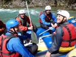 Rafting v Korutanech, Zjezd na eky, kam se mlo kdy podvte. A voda nakonec vyla. S nocovnm v Tee-Pee to nemlo chybu. - fotografie 39