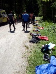 Rafting v Korutanech, Zjezd na eky, kam se mlo kdy podvte. A voda nakonec vyla. S nocovnm v Tee-Pee to nemlo chybu. - fotografie 65