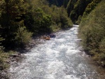 Rafting v Korutanech, Zjezd na eky, kam se mlo kdy podvte. A voda nakonec vyla. S nocovnm v Tee-Pee to nemlo chybu. - fotografie 72