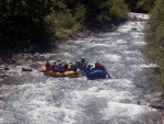 Rafting v Korutanech, Zjezd na eky, kam se mlo kdy podvte. A voda nakonec vyla. S nocovnm v Tee-Pee to nemlo chybu. - fotografie 73