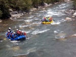 Rafting v Korutanech, Zjezd na eky, kam se mlo kdy podvte. A voda nakonec vyla. S nocovnm v Tee-Pee to nemlo chybu. - fotografie 75