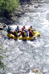 Rafting v Korutanech, Zjezd na eky, kam se mlo kdy podvte. A voda nakonec vyla. S nocovnm v Tee-Pee to nemlo chybu. - fotografie 80