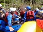 Rafting v Korutanech, Zjezd na eky, kam se mlo kdy podvte. A voda nakonec vyla. S nocovnm v Tee-Pee to nemlo chybu. - fotografie 86