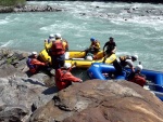 Rafting v Korutanech, Zjezd na eky, kam se mlo kdy podvte. A voda nakonec vyla. S nocovnm v Tee-Pee to nemlo chybu. - fotografie 110