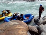 Rafting v Korutanech, Zjezd na eky, kam se mlo kdy podvte. A voda nakonec vyla. S nocovnm v Tee-Pee to nemlo chybu. - fotografie 111