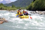 Rafting v Korutanech, Zjezd na eky, kam se mlo kdy podvte. A voda nakonec vyla. S nocovnm v Tee-Pee to nemlo chybu. - fotografie 117