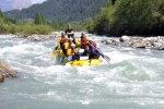 Rafting v Korutanech, Zjezd na eky, kam se mlo kdy podvte. A voda nakonec vyla. S nocovnm v Tee-Pee to nemlo chybu. - fotografie 118