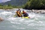 Rafting v Korutanech, Zjezd na eky, kam se mlo kdy podvte. A voda nakonec vyla. S nocovnm v Tee-Pee to nemlo chybu. - fotografie 119