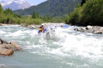 Rafting v Korutanech, Zjezd na eky, kam se mlo kdy podvte. A voda nakonec vyla. S nocovnm v Tee-Pee to nemlo chybu. - fotografie 126