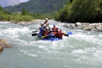 Rafting v Korutanech, Zjezd na eky, kam se mlo kdy podvte. A voda nakonec vyla. S nocovnm v Tee-Pee to nemlo chybu. - fotografie 128