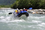 Rafting v Korutanech, Zjezd na eky, kam se mlo kdy podvte. A voda nakonec vyla. S nocovnm v Tee-Pee to nemlo chybu. - fotografie 131