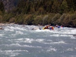 Rafting v Korutanech, Zjezd na eky, kam se mlo kdy podvte. A voda nakonec vyla. S nocovnm v Tee-Pee to nemlo chybu. - fotografie 135