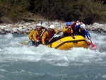 Rafting v Korutanech, Zjezd na eky, kam se mlo kdy podvte. A voda nakonec vyla. S nocovnm v Tee-Pee to nemlo chybu. - fotografie 137