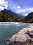 Rafting v Korutanech, Zjezd na eky, kam se mlo kdy podvte. A voda nakonec vyla. S nocovnm v Tee-Pee to nemlo chybu. - fotografie 146