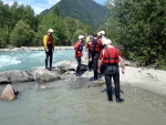 Rafting v Korutanech, Zjezd na eky, kam se mlo kdy podvte. A voda nakonec vyla. S nocovnm v Tee-Pee to nemlo chybu. - fotografie 157