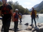 Rafting v Korutanech, Zjezd na eky, kam se mlo kdy podvte. A voda nakonec vyla. S nocovnm v Tee-Pee to nemlo chybu. - fotografie 158