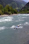 Rafting v Korutanech, Zjezd na eky, kam se mlo kdy podvte. A voda nakonec vyla. S nocovnm v Tee-Pee to nemlo chybu. - fotografie 174