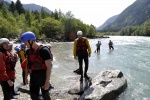 Rafting v Korutanech, Zjezd na eky, kam se mlo kdy podvte. A voda nakonec vyla. S nocovnm v Tee-Pee to nemlo chybu. - fotografie 176