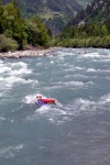 Rafting v Korutanech, Zjezd na eky, kam se mlo kdy podvte. A voda nakonec vyla. S nocovnm v Tee-Pee to nemlo chybu. - fotografie 184