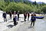 Rafting v Korutanech, Zjezd na eky, kam se mlo kdy podvte. A voda nakonec vyla. S nocovnm v Tee-Pee to nemlo chybu. - fotografie 189