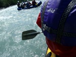 Rafting v Korutanech, Zjezd na eky, kam se mlo kdy podvte. A voda nakonec vyla. S nocovnm v Tee-Pee to nemlo chybu. - fotografie 192