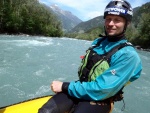 Rafting v Korutanech, Zjezd na eky, kam se mlo kdy podvte. A voda nakonec vyla. S nocovnm v Tee-Pee to nemlo chybu. - fotografie 193