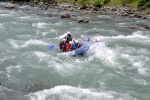 Rafting v Korutanech, Zjezd na eky, kam se mlo kdy podvte. A voda nakonec vyla. S nocovnm v Tee-Pee to nemlo chybu. - fotografie 213