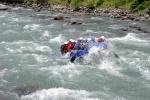 Rafting v Korutanech, Zjezd na eky, kam se mlo kdy podvte. A voda nakonec vyla. S nocovnm v Tee-Pee to nemlo chybu. - fotografie 214