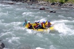 Rafting v Korutanech, Zjezd na eky, kam se mlo kdy podvte. A voda nakonec vyla. S nocovnm v Tee-Pee to nemlo chybu. - fotografie 219