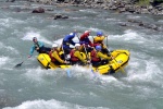 Rafting v Korutanech, Zjezd na eky, kam se mlo kdy podvte. A voda nakonec vyla. S nocovnm v Tee-Pee to nemlo chybu. - fotografie 221