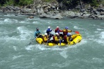 Rafting v Korutanech, Zjezd na eky, kam se mlo kdy podvte. A voda nakonec vyla. S nocovnm v Tee-Pee to nemlo chybu. - fotografie 225