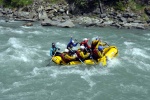 Rafting v Korutanech, Zjezd na eky, kam se mlo kdy podvte. A voda nakonec vyla. S nocovnm v Tee-Pee to nemlo chybu. - fotografie 226