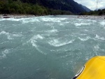 Rafting v Korutanech, Zjezd na eky, kam se mlo kdy podvte. A voda nakonec vyla. S nocovnm v Tee-Pee to nemlo chybu. - fotografie 227