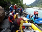 Rafting v Korutanech, Zjezd na eky, kam se mlo kdy podvte. A voda nakonec vyla. S nocovnm v Tee-Pee to nemlo chybu. - fotografie 238