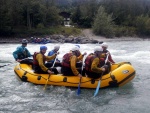 Rafting v Korutanech, Zjezd na eky, kam se mlo kdy podvte. A voda nakonec vyla. S nocovnm v Tee-Pee to nemlo chybu. - fotografie 240