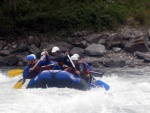 Rafting v Korutanech, Zjezd na eky, kam se mlo kdy podvte. A voda nakonec vyla. S nocovnm v Tee-Pee to nemlo chybu. - fotografie 241