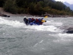 Rafting v Korutanech, Zjezd na eky, kam se mlo kdy podvte. A voda nakonec vyla. S nocovnm v Tee-Pee to nemlo chybu. - fotografie 242