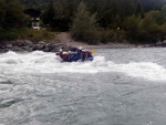 Rafting v Korutanech, Zjezd na eky, kam se mlo kdy podvte. A voda nakonec vyla. S nocovnm v Tee-Pee to nemlo chybu. - fotografie 243