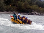 Rafting v Korutanech, Zjezd na eky, kam se mlo kdy podvte. A voda nakonec vyla. S nocovnm v Tee-Pee to nemlo chybu. - fotografie 244