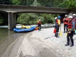 Rafting v Korutanech, Zjezd na eky, kam se mlo kdy podvte. A voda nakonec vyla. S nocovnm v Tee-Pee to nemlo chybu. - fotografie 262