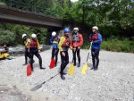 Rafting v Korutanech, Zjezd na eky, kam se mlo kdy podvte. A voda nakonec vyla. S nocovnm v Tee-Pee to nemlo chybu. - fotografie 263