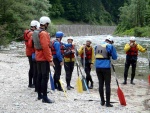 Rafting v Korutanech, Zjezd na eky, kam se mlo kdy podvte. A voda nakonec vyla. S nocovnm v Tee-Pee to nemlo chybu. - fotografie 267