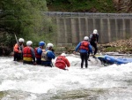 Rafting v Korutanech, Zjezd na eky, kam se mlo kdy podvte. A voda nakonec vyla. S nocovnm v Tee-Pee to nemlo chybu. - fotografie 268